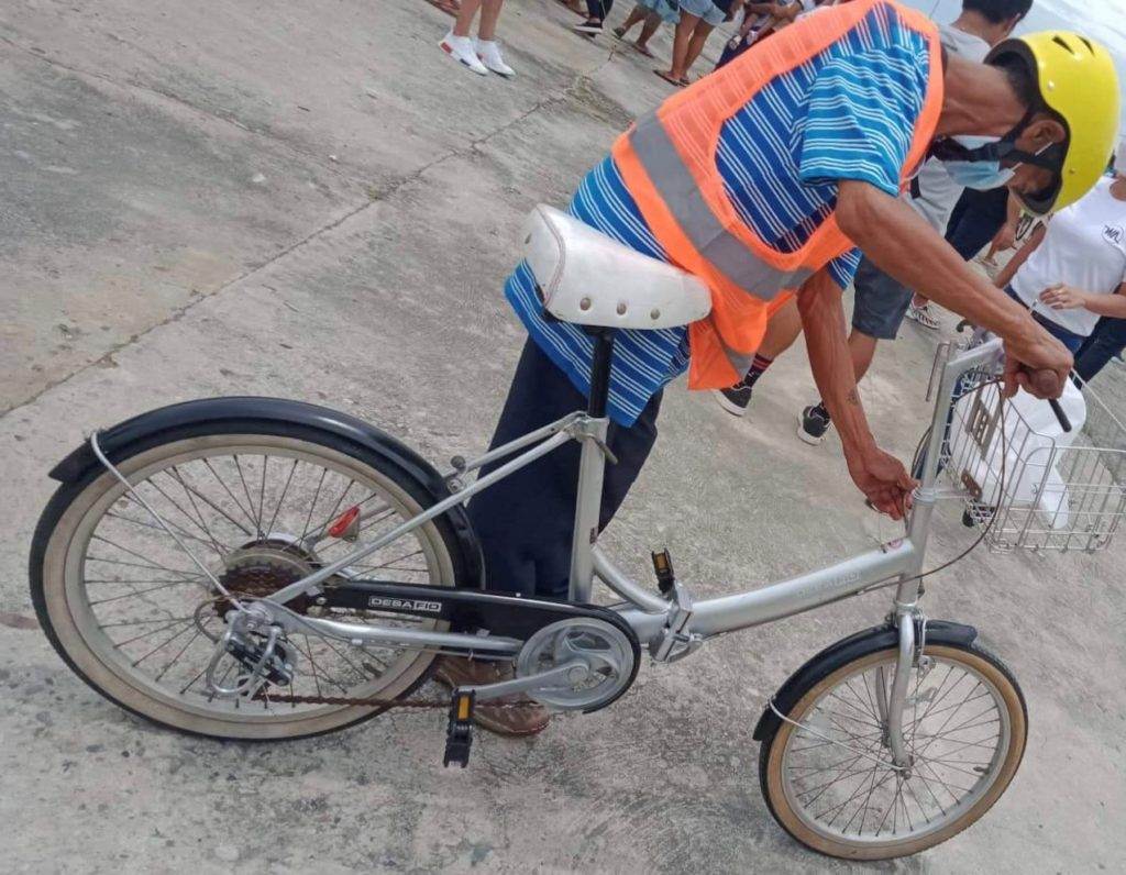 Balut Vendor, Weaver From La Union Find Hope Through Bikes For Livelihood 1 Arecio Rivera Bikes for Livelihood Balut Vendor, Weaver From La Union Find Hope Through Bikes For Livelihood