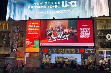 0820.11 Lola Amour Lights Up Times Square