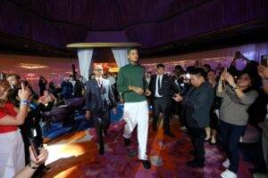 Kyle Kuzma Welcomed At Okada Manila 1 1. Okada Manila hosted an exclusive meet and greet for 2020 NBA Champion Kyle Kuzma Kyle Kuzma Welcomed At Okada Manila