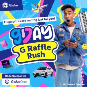 G Raffle Rush Globe Celebrates 10th Year of GDay