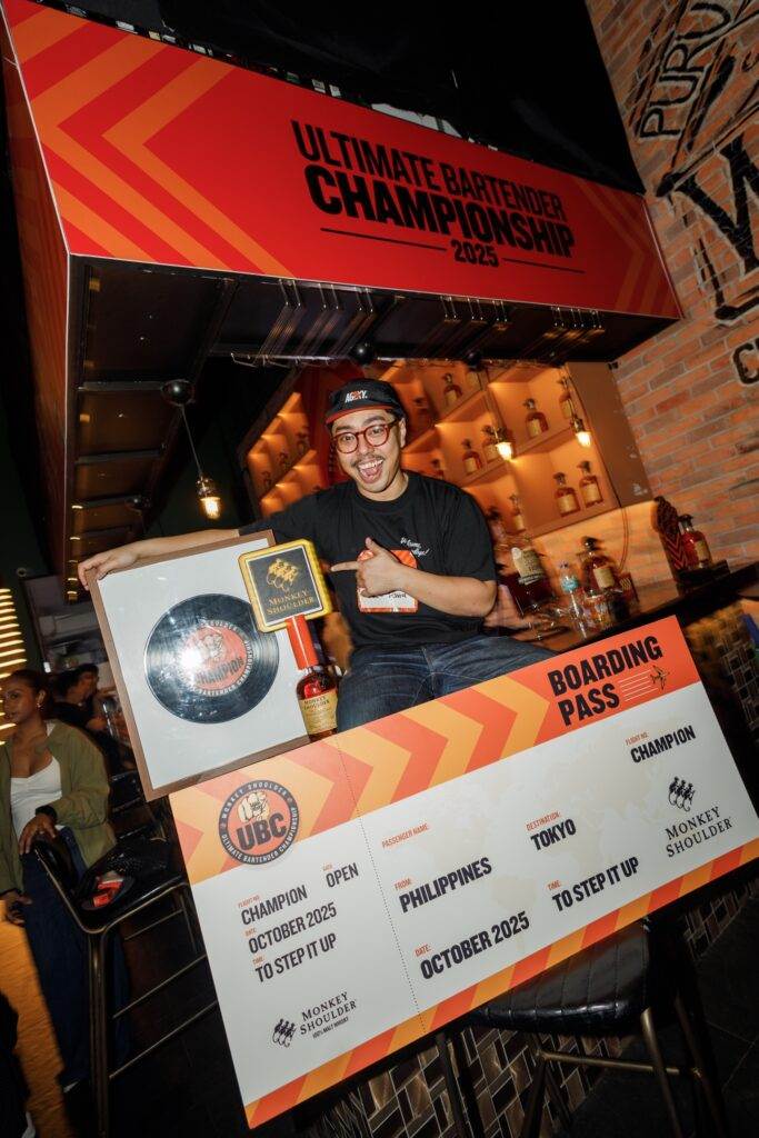 David Abalayan The Philippines.1 Southeast Asia’s Top Bartending Talent Heads to Tokyo For First-Ever Regional Final of Monkey Shoulder Ultimate Bartender Championship
