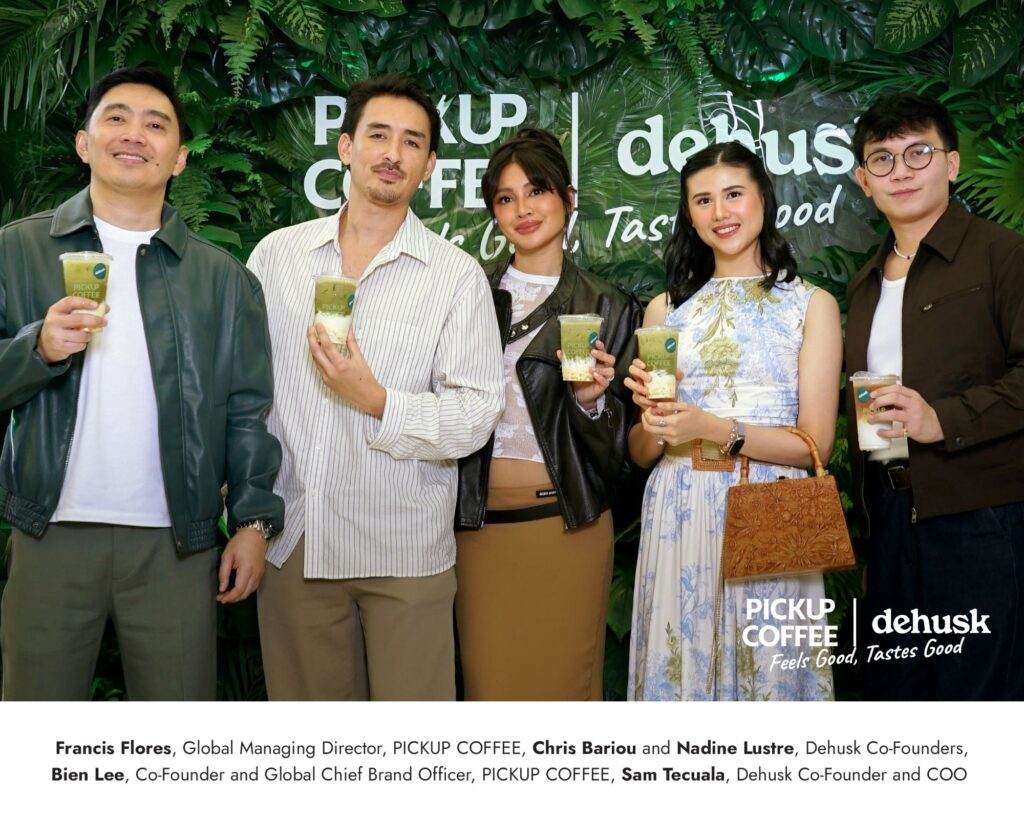 NPH02562 3 PICKUP COFFEE and Dehusk – two proudly Filipino brands, unveil new coconut milk drinks!