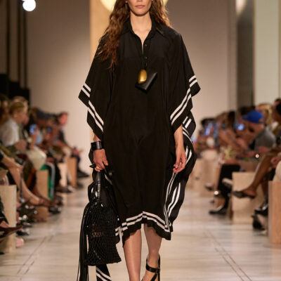 SS26 Michael Kors Look 10 1 Michael Kors PRs - Global Brand Ambassador JC-T, SS26 Collection, VIPs at the SS26 Runway Show