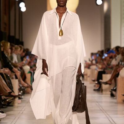 SS26 Michael Kors Look 8 1 Michael Kors PRs - Global Brand Ambassador JC-T, SS26 Collection, VIPs at the SS26 Runway Show