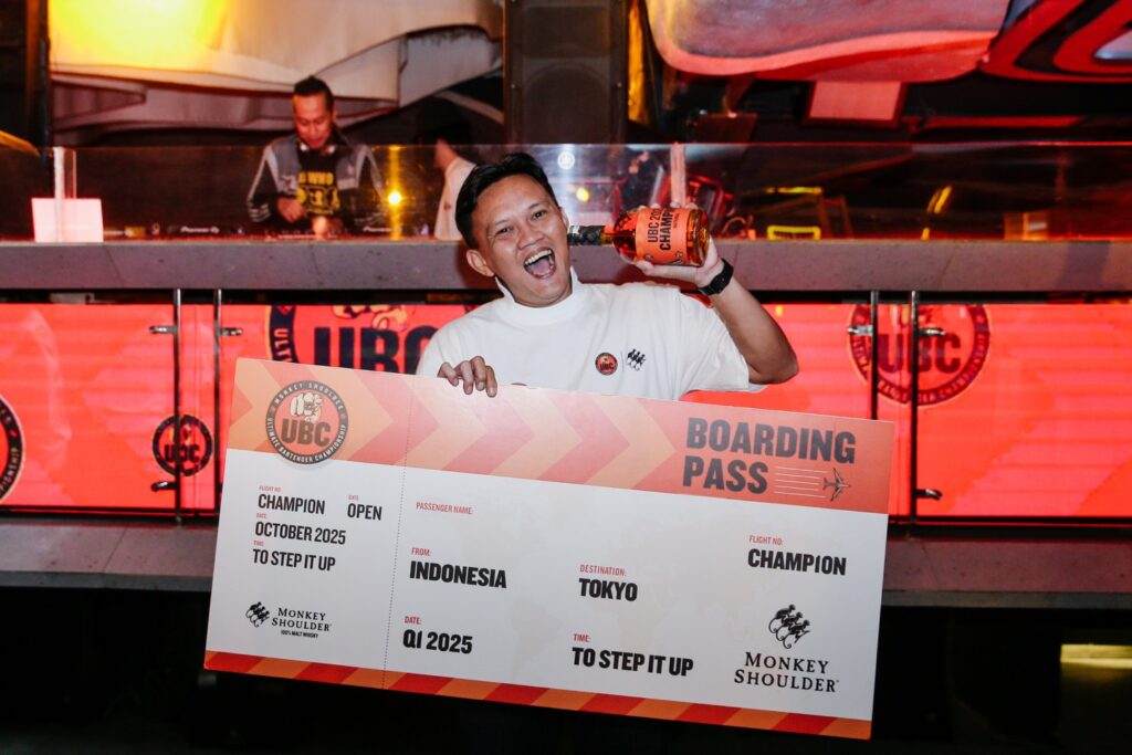 Yesaya Rotinsulu Indonesia.1 Southeast Asia’s Top Bartending Talent Heads to Tokyo For First-Ever Regional Final of Monkey Shoulder Ultimate Bartender Championship