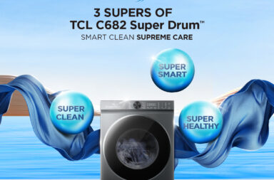 3 SUPERS of TCL C682 SUPER DRUM 2 TCL Makes Laundry Smarter with the Super Drum C682