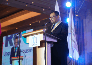 Engr. Francis Richmond Villegas National President of SHDA 1 SHDA Champions People-Centered Housing at 33rd National Developers Convention