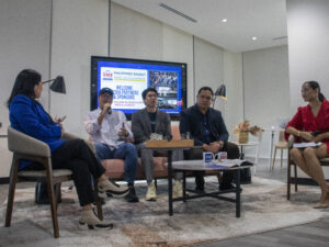 Launch Panel Taho story on mic PHILSME 2025 Gears Up to Empower Filipino Entrepreneurs
