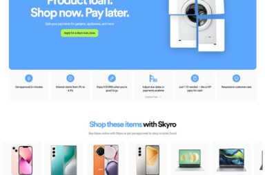 Skyro Skyros new website lets you shop gadgets and appliances with flexible installments photo Skyro Makes Shopping Smarter with New Product Loan Website