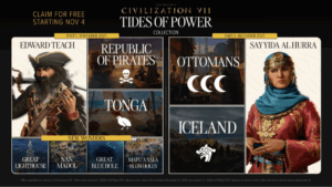 image001 1 Make Waves: Sid Meier’s Civilization VII 1.3.0 Update Brings High Seas Action and New Strategic Depth