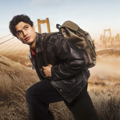 Coach Unveils “The Gift for New Adventures” Holiday Campaign 2 Charles Coach A Gift for New Adventures Campaign Backpack Coach Unveils “The Gift for New Adventures” Holiday Campaign