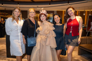 L R Natalia Pena Junie Pena Tessa Prieto Trysh Banson and Kali Huff.jpg Royal Gem Rings in the Holiday Season with Salo Salo Hosted by Tessa Prieto