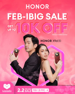 2.2 Lazada 4x5 1 Tech to Love: HONOR 2.2 Feb-ibig Sale Offers 0% Interest Installments