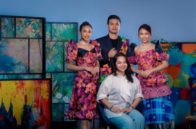 Group w Nicole Epson Collaborates with Filipino Designer to Turn Cultural Heritage into Wearable Art