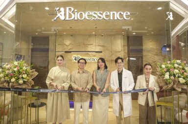 L R Angeline Alip Executive VP Operations Joseph Alexander Feliciano CEO Romellie Libuton Acosta Engineering and Maintenance Manager John Lumberio Medical Director and Cosmetic Surgeon Bioessence Expands Non-Invasive Aesthetics with New Gateway Clinic