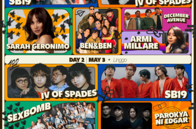 MAIN POSTER FINAL V2 Aurora Music Festival Hits 5: SB19, IV OF SPADES, Sarah Geronimo & SexBomb Light Up Clark 2026