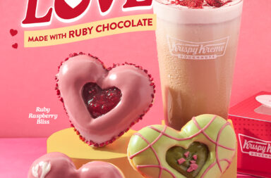 The Choc full of Love Collection is perfect for sweet romantic gestures or just friendly surprises or maybe self love moments Krispy Kreme Sweetens Valentine’s with Choc-Full-of-Love Collection
