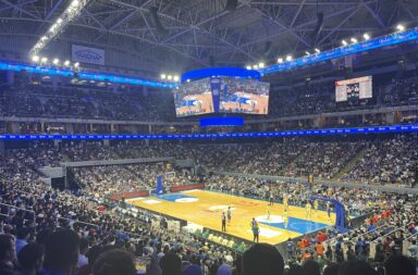1 3 Global Basketball Action Powered by Gilas Pilipinas Fans at SM MOA Arena
