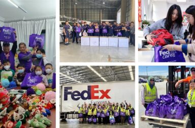KV FedEx Purple Tote Campaign FedEx Employees Mobilize for Regional Community Impact Across Asia Pacific