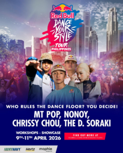 Red Bull Dance Your Style Asia Tour KV 01 Manila Meets the World Ahead of Red Bull Dance Your Style Finals