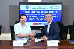 Boehringer Ingelheim Launches Community-Based Kidney Health Screening Program 1 KV MOA Signing with Antipolo City Boehringer Ingelheim Launches Community-Based Kidney Health Screening Program
