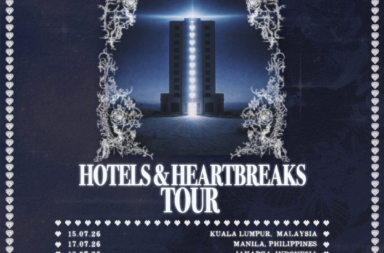 Lullaboy Asia Tour Poster lullaboy Announces Hotels & Heartbreaks Asia Tour 2026