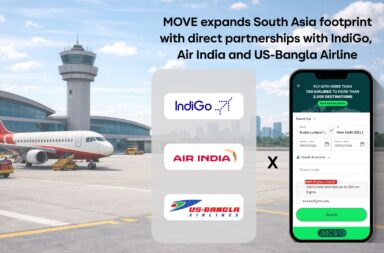 MOVE partners with Indian airlines AirAsia MOVE Strengthens South Asia Reach with New Airline Partners