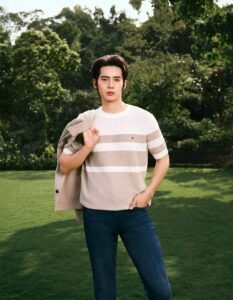 Tommy Hilfiger Welcomes Yosh Yu as Global Brand Ambassador 1 Tommy Hilfiger SP26 Yosh Yu Color Blocking Summer Sweater 1 Tommy Hilfiger Welcomes Yosh Yu as Global Brand Ambassador