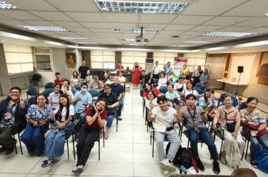 Attendees of Creating Content that Connects and Protects UP ISSI, DTI-ECB, PLDT, and Smart Equip MSMEs with Digital Skills and Online Safety at BUYanihan sa Diliman