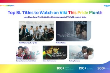 Pride Month Poster Rakuten Viki Celebrates Pride Month with New BL Series ‘Love Class 3’ and ‘The Lie We Lived In’