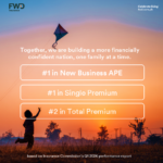 Q1 Ranking KV2 FWD Philippines Ranks No. 1 in New Business Annual Premium Equivalent in Q1 2026