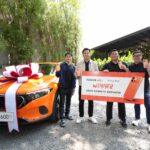 Main KV HONOR 600 Win a Benz Winner 01 HONOR awards Mercedes-Benz EQA to winner of HONOR 600 Win-a-Benz Promo