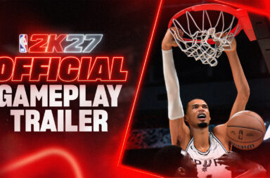 NBA27 ALL OFFICIAL GAMEPLAY TRAILER THUMBNAIL STATIC ENUS NO RATING AGN 1920x1080 R2 NBA 2K27 unveils first gameplay trailer, announces full game reveal on Aug. 18