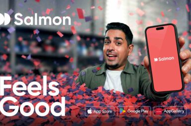 Salmon Feels Good KV 2 Salmon campaign celebrates everyday financial wins with Sam YG