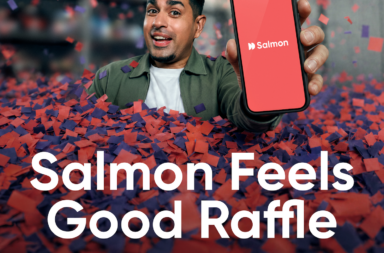 Salmon Feels Good Raffle KV Salmon launches 'Feels Good' raffle with over PHP 1 million in prizes for responsible credit users