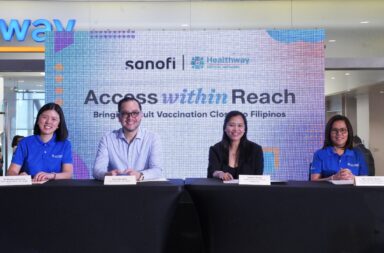 Sanofi and HMN Partnership MOA Signing Photo Sanofi Philippines, Healthway partner to make adult vaccination more accessible