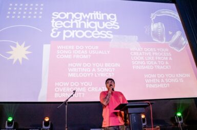 Sarkie 3 1 Silent Sanctuary’s Sarkie Sarangay inspires aspiring songwriters at FILSCAP Master Lecture Series