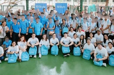 Skyro Skyro empowers visually impaired students at the Philippine National School for the Blind photo 1 Skyro supports visually impaired students with back-to-school outreach at Philippine National School for the Blind