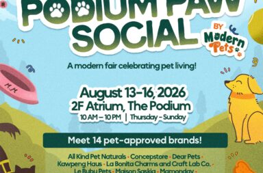 1 Podium Paw Social SM Podium Puts Pets in the Spotlight with Paw-Friendly Finds and Activities This August
