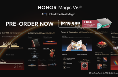All Specs KV Pre order HONOR Magic V6 Launches in the Philippines With Ultra-Slim Design and 6,660mAh Battery