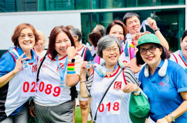 1 Robinsons Malls Celebrates Grandparents’ Day With A Wellness Grand Walkathon