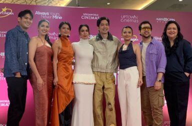 Always Yours Never Mine cast with writer Vanessa R. Valdez JoshLia Reunites For Time-Bending Romance ‘Always Yours, Never Mine’