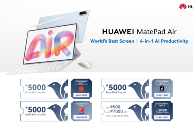 HUAWEI MatePad Air Early Bird Voucher HUAWEI MatePad Air Brings PC-Level AI Productivity In An Ultra-Thin Design