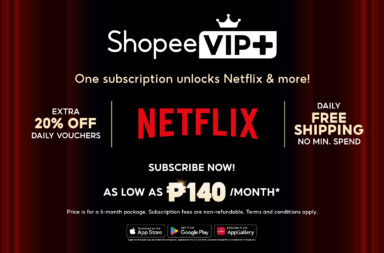 ShopeeVIPxNetflix KV ShopeeVIP+ Bundles Netflix And More Perks In One Subscription