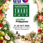 DTI 2nd NTF COCONUTPhilippines poster DTI National Trade Fair Showcases Filipino Coconut Products And Sustainable Holiday Gifts