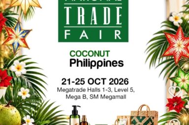 DTI 2nd NTF COCONUTPhilippines poster DTI National Trade Fair Showcases Filipino Coconut Products And Sustainable Holiday Gifts