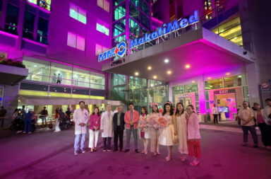 MMC Pink Lighting MakatiMed Joins Nationwide Pink Lighting Ceremony To Raise Breast Cancer Awareness