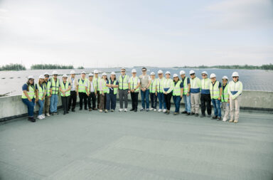 Vena Energy Welcomes DENR Secretary Cuna DENR Secretary Visits Vena Energy Solar Facilities In Ilocos Norte